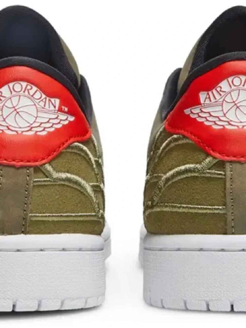 Air Jordan 1 Centre Court 'Oil Green'